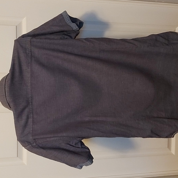 Lois Men's medium-large button up T-shirt, Denim - Picture 2 of 3